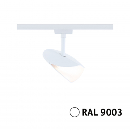 Spot URail LED Alejandro, 800lm, 10W, 3000K, 230V, alb Signal, flux luminos variabil în 3 pași [2]
