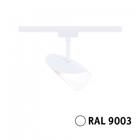Spot URail LED Alejandro, 800lm, 10W, 4000K, 230V, alb Signal, flux luminos variabil în 3 pași [5]
