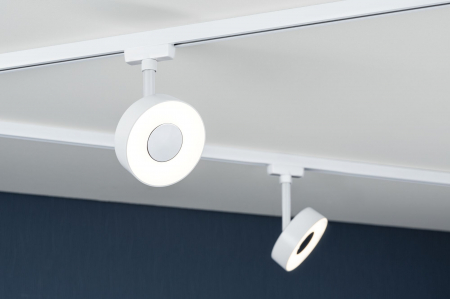 Spot URail LED Circle 210lm, 5W, 3000K, 230V, alb Signal, flux luminos variabil în 3 pași [4]