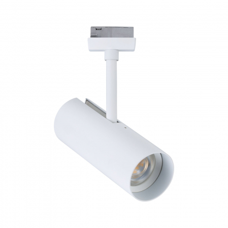 Iluminat pe sină - Spot URail LED Theron, 1100lm, 11W, 4000K, 230V, alb Signal, cu flux luminos variabil