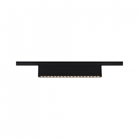 Iluminat interior - Spot URail LED Zelos, 1050lm, 10W, 3000K, 230V, negru mat, cu flux luminos variabil în 3 pași