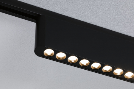 Spot URail LED Zelos, 1050lm, 10W, 3000K, 230V, negru mat, cu flux luminos variabil în 3 pași [1]