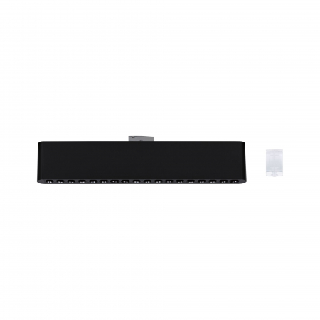 Spot URail LED Zelos, 1100lm, 10W, 4000K, 230V, negru mat, cu flux luminos variabil în 3 pași [2]