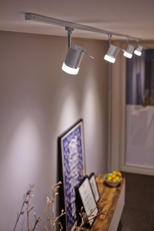 Spot URail Pipe max.1x10W GU10 crom mat/crom 230V metal/plastic [4]