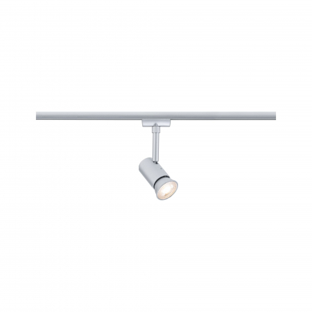 Spot URail Runa, max 1x10W, GU10, crom mat, 230V, plastic
