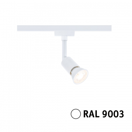 Spot URail Salt, max 1x10W, GU10, alb Signal, 230V, plastic [3]