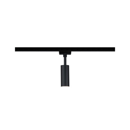 Spoturi - Spot URail Tubo 1x5W negru mat 230V metal/plastic 3000K