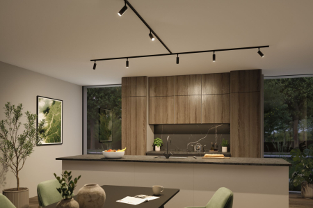 Spot Urail Tubo, 200lm, 4W, 2700 - 4000K,  230V, negru mat [5]