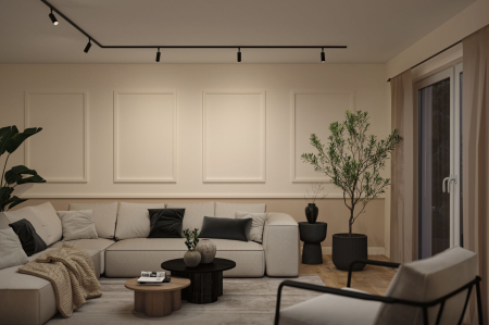 Spot URail Tubo, 200lm, 4W, 2700 - 4000K, flux luminos variabil în 3 pași, 230V, negru mat [6]