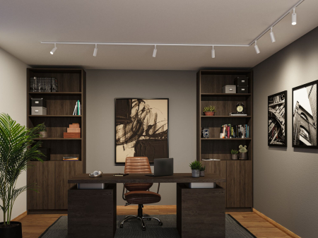 Spot URail Tubo, 320lm, 4W, 2700 - 4000K, flux luminos variabil în 3 pași, 230V, alb Signal [3]