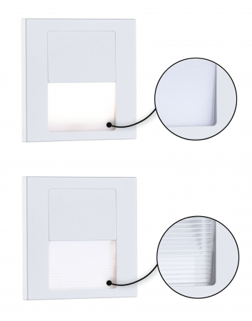 Spot vertical LED Tsaro, 80x36mm, 1W, 80lm, 230V, 2700K, alb mat, Follower [11]