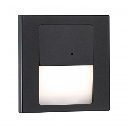 Verticale (de perete) - Spot vertical LED Tsaro, 80x36mm, 1W, 80lm, 230V, 2700K, negru mat, Leader