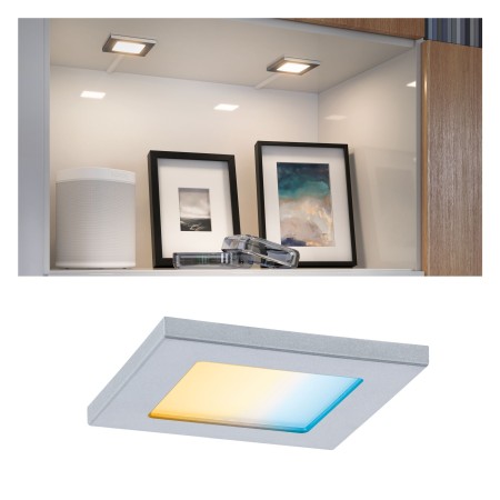 Spoturi - Spot de mobilier Clever Connect Pola 1x2W 2700-6500K 12V, crom mat, cu temperatură de culoare variabilă