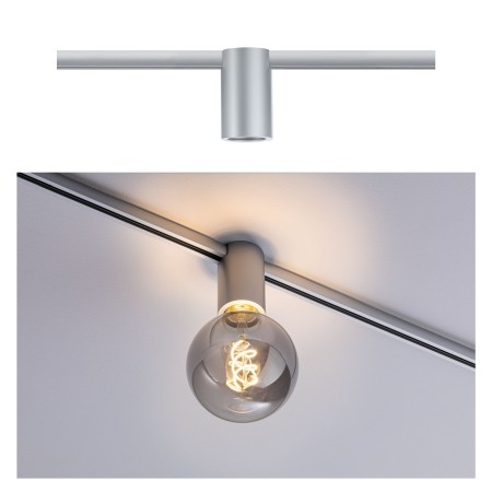 Spoturi - Spot de tavan pentru șină URail max20W, E27, crom mat, 230V, metal