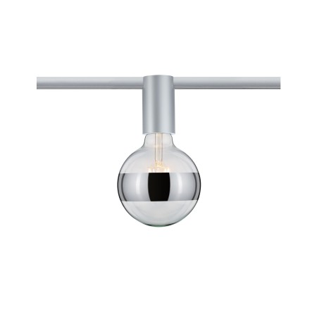 Spot de tavan pentru șină URail max20W, E27, crom mat, 230V, metal [3]
