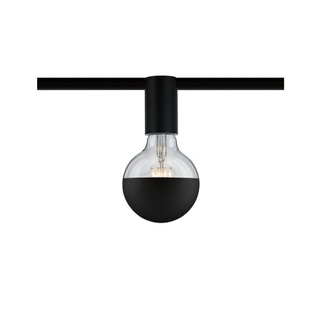 Spot de tavan pentru șină URail max20W, E27, negru mat, 230V, metal [2]
