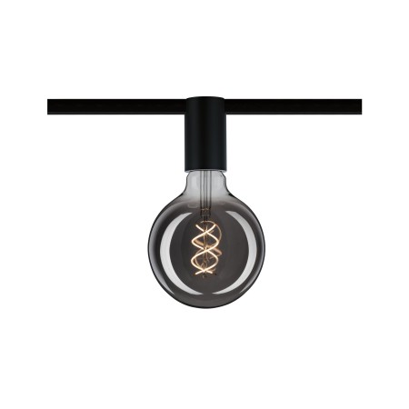 Spot de tavan pentru șină URail max20W, E27, negru mat, 230V, metal [4]