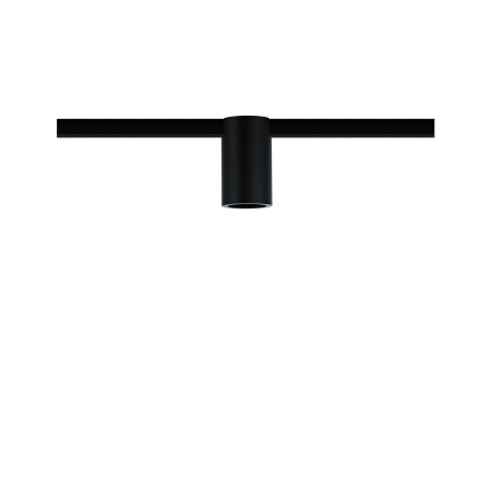 Spot de tavan pentru șină URail max20W, E27, negru mat, 230V, metal [1]
