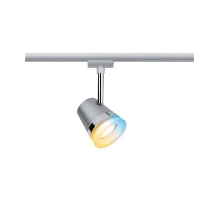 Spot pentru șină Urail, Cone, ZigBee, GU10, crom mat, cu temperatură de culoare variabilă [1]