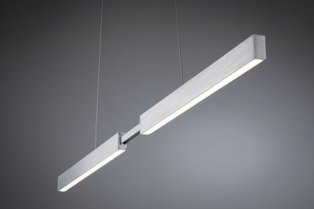 Suspensie Aptare ZigBee cu flux luminos variabil LED 1x18W aluminiu periat 230V metal [4]