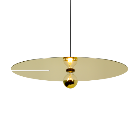 Suspensii - Suspensie MIRRO 3.0, E27, 2.5m, negru mat-auriu