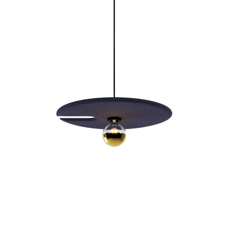 Suspensii - Suspensie MIRRO SOFT 2.0, E27, 2.5m, albastru-indigo