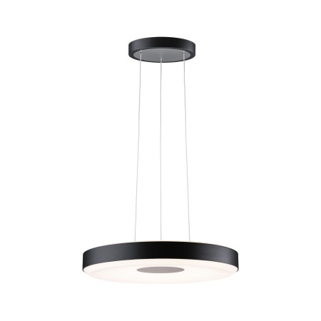 Living - Suspensie Pane II, 22W, negru-gri, cu flux luminos variabil în 3 pași