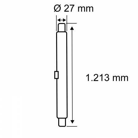 Tub G13 T8 LED, 230V, Standard, 1.213mm, 2700lm, 22W, 3000K, opal [3]