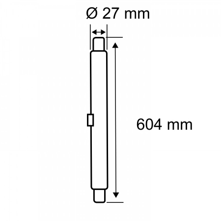 Tub G13 T8 LED, 230V, Standard, 604mm, 1200lm, 11W, 4000K,  opal [3]