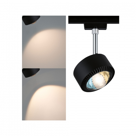 URail LED Rail spot Aldan Individual Spot  500lm 8W White Switch  230V Chrome matt [1]