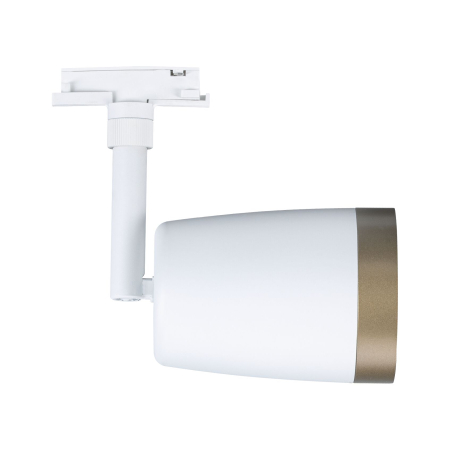 Spot Urail Cover individual, metal, GU10  max. 10W  230V Alb Signal-Auriu mat [4]