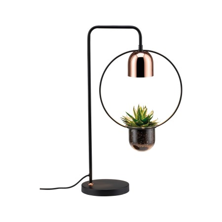 Iluminat pentru plante - Veioză Neordic Fanja max 1x20W GU10 negru/cupru  230V metal