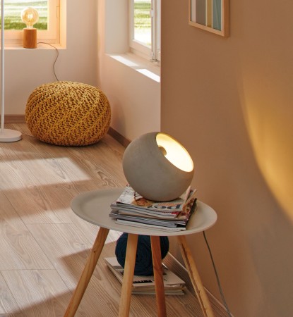 Veioză Neordic Ingram max.1x20W E27 gri 230V beton [2]
