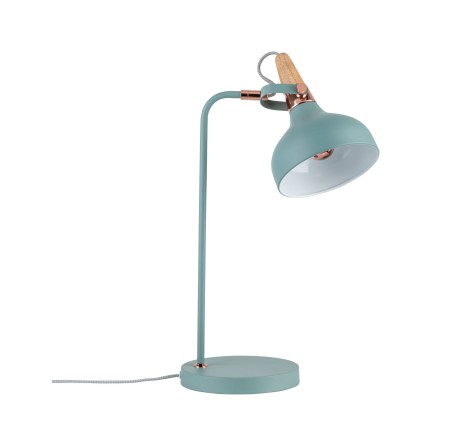 Veioze - Veioză Neordic Juna max.1x20W E14 verde deschis/cupru/lemn 230V metal/lemn  
