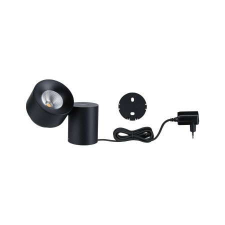 Veioză Pane I LED, 3W, negru, cu flux luminos variabil în 3 pași [2]