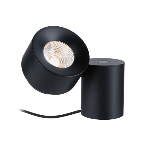 Veioze - Veioză Pane I LED, 3W, negru, cu flux luminos variabil în 3 pași