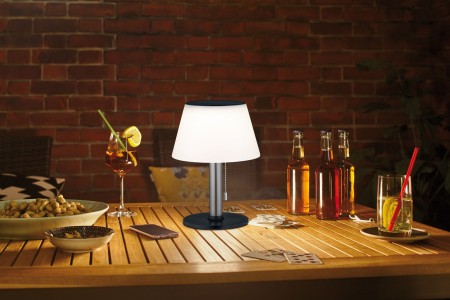 Veioză solară Lillesol IP44 3000K 100lm, cu flux luminos variabil în trei pași [2]