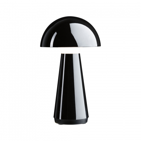 Iluminat portabil - Veioză cu acumulatori Onzo, IP44, 2700K, negru, cu flux luminos variabil în 3 pași