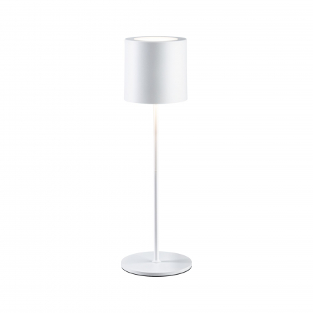 Iluminat portabil - Veioză cu acumulatori Tuni, IP44, 2700K, alb mat