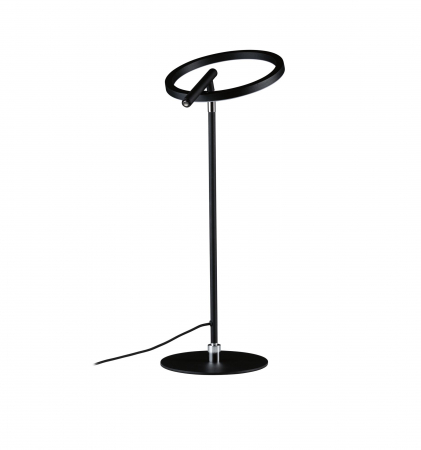 Veioză LED Odila, temperatură de culoare variabilă, 650lm, 10.4W, negru mat, crom [6]