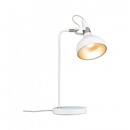Veioză Neordic Juna, E14, max. 20W, șampanie, alb mat-metal [1]