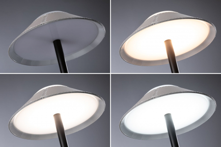 Veioză portabilă Pellini, White Switch, 300lm, 2W, Bej-negru mat [7]