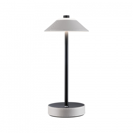 Veioză portabilă Pellini, White Switch, 300lm, 2W, Bej-negru mat [8]