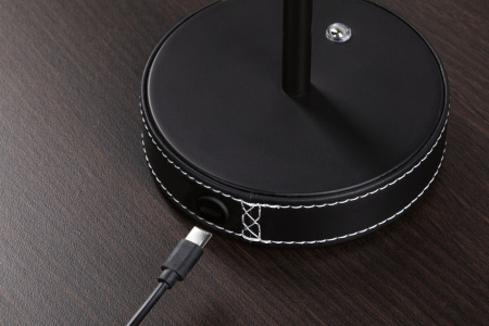 Veioză portabilă Pellini, White Switch, 300lm, 2W, Negru mat [4]