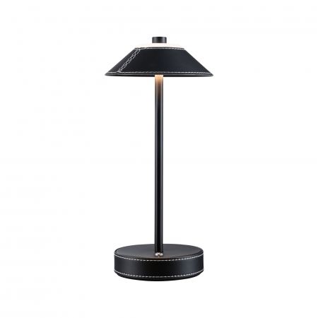 Living - Veioză portabilă Pellini, White Switch, 300lm, 2W, negru-negru mat