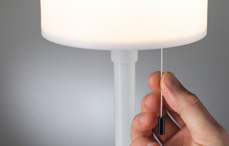 Veioză portabilă solară Bartja, IP44, alb, 2700K [7]