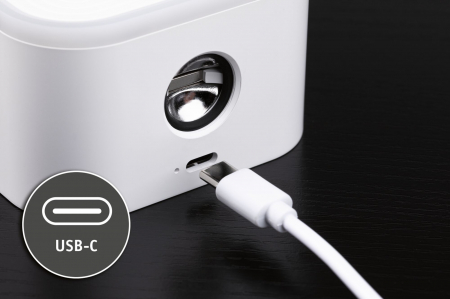 Veioză portabilă Varia, White Switch, 250lm / 60lm, 1,6 / 0,4W, alb [13]