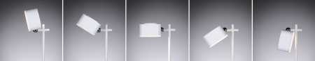 Veioză portabilă Varia, White Switch, 250lm / 60lm, 1,6 / 0,4W, alb [5]