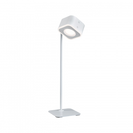 Living - Veioză portabilă Varia, White Switch, 250lm / 60lm, 1,6 / 0,4W, alb