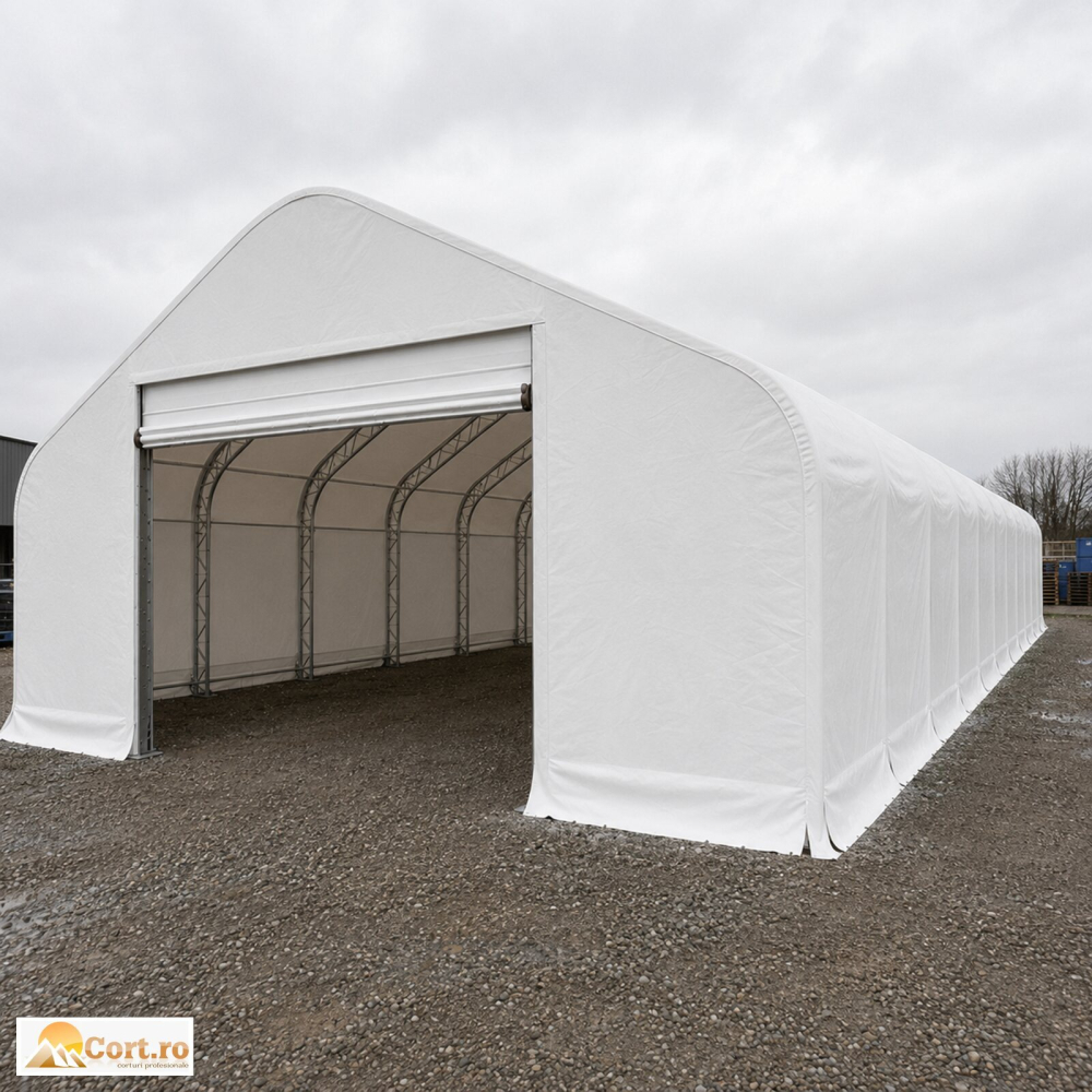 Cort 12 x 24 m – logistică cu acces dublu [6]